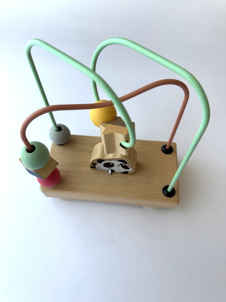 Wooden Panda Bead Maze