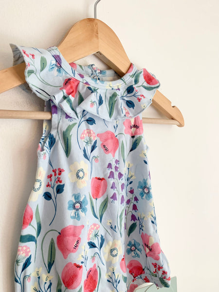 NEW LouLou Lollipop Floral Bubble Romper • 0-3 months