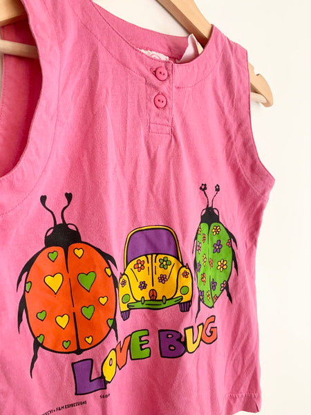 Vintage VW Love Bug Graphic Tank • 6 years