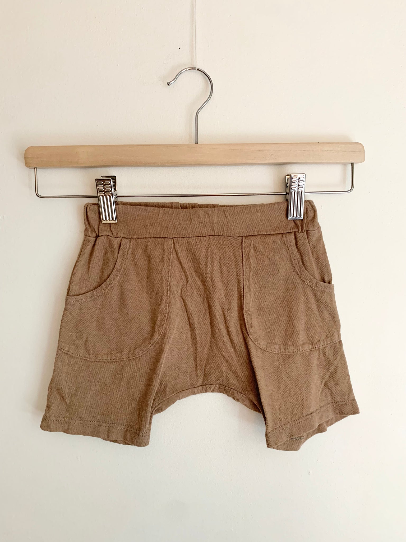 Mini Mioche Brown Cotton Short PLAY CONDITION • 2-3 years
