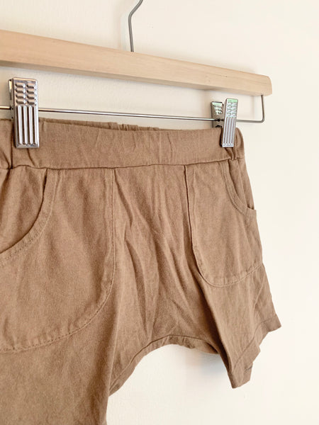 Mini Mioche Brown Cotton Short PLAY CONDITION • 2-3 years