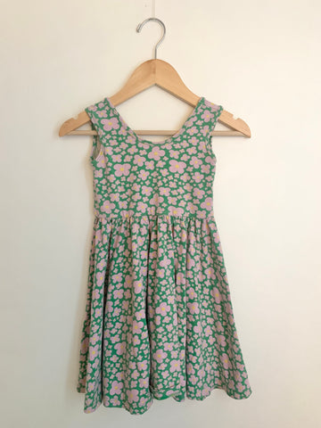 Alice and Ames Green and Pink Sleeveless Dress • 5-6 years