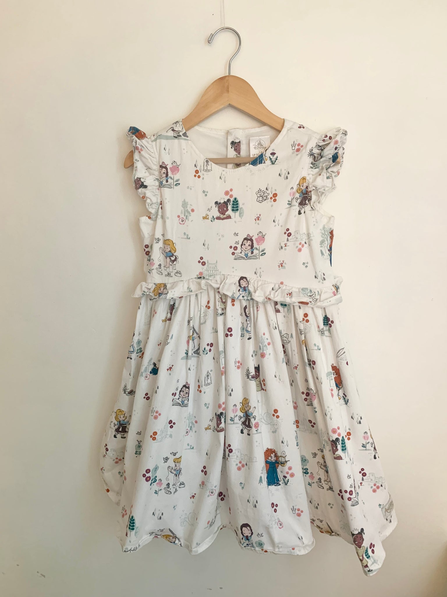 Disney Ruffle Princess Dress • 7-8 years