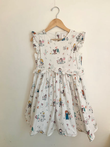 Disney Ruffle Princess Dress • 7-8 years