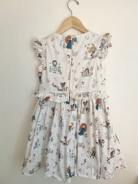 Disney Ruffle Princess Dress • 7-8 years