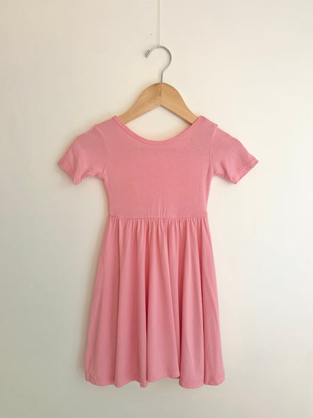 Kyte Pink Short Sleeve Bamboo Dress PLAY CONDITION • 18 months - 3 years