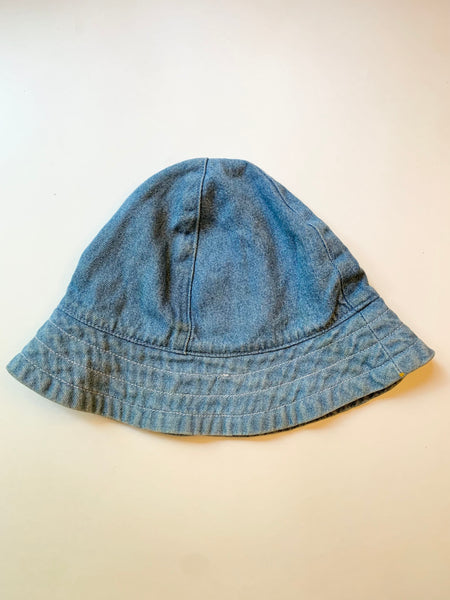 Vintage Disney Flower Embroidery Bucket Hat • 6-12 months