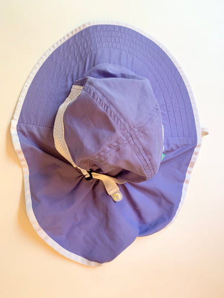 Sunday Afternoons Purple Wide Brim Sun Hat • 2-5 years