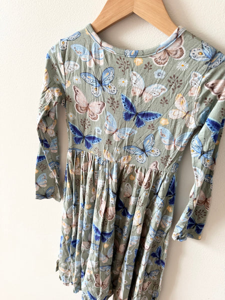 Posh Peanut Butterfly Bamboo Dress • 4-5 years