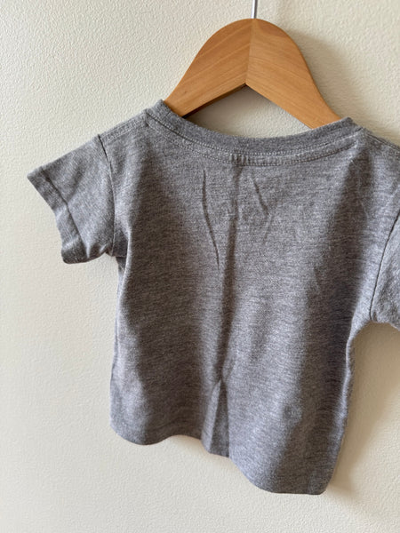 NEW Whistle and Flute Lightning Cloud Grey T-Shirt • 1-2 years