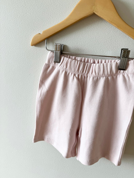 NEW Hanna Andersson Pink Cotton Sweat Shorts • 3-4 years