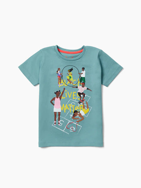 NEW Piccolina Kids Black Lives Matter T-Shirt • 7 years