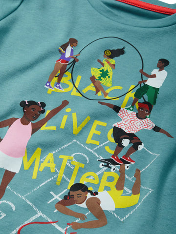 NEW Piccolina Kids Black Lives Matter T-Shirt • 7 years