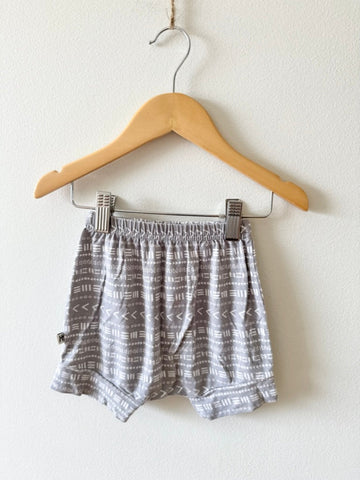 Jax and Lennon Grey Patterned Easy Shorts • 1-3 years