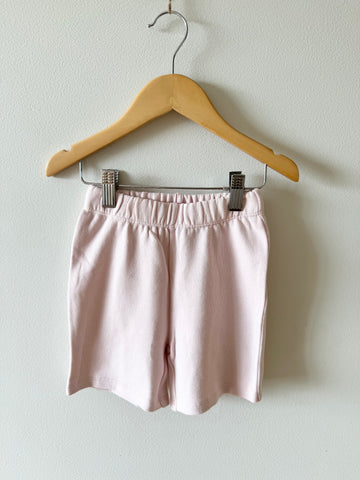 NEW Hanna Andersson Pink Cotton Sweat Shorts • 3-4 years