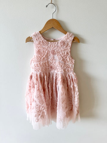 Pippa and Julie Pink Tulle Detailed Dress • 4 years