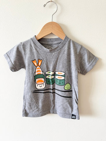 Whistle and Flute Sushi T-Shirt • 1-2 years