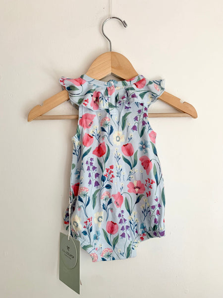 NEW LouLou Lollipop Floral Bubble Romper • 0-3 months