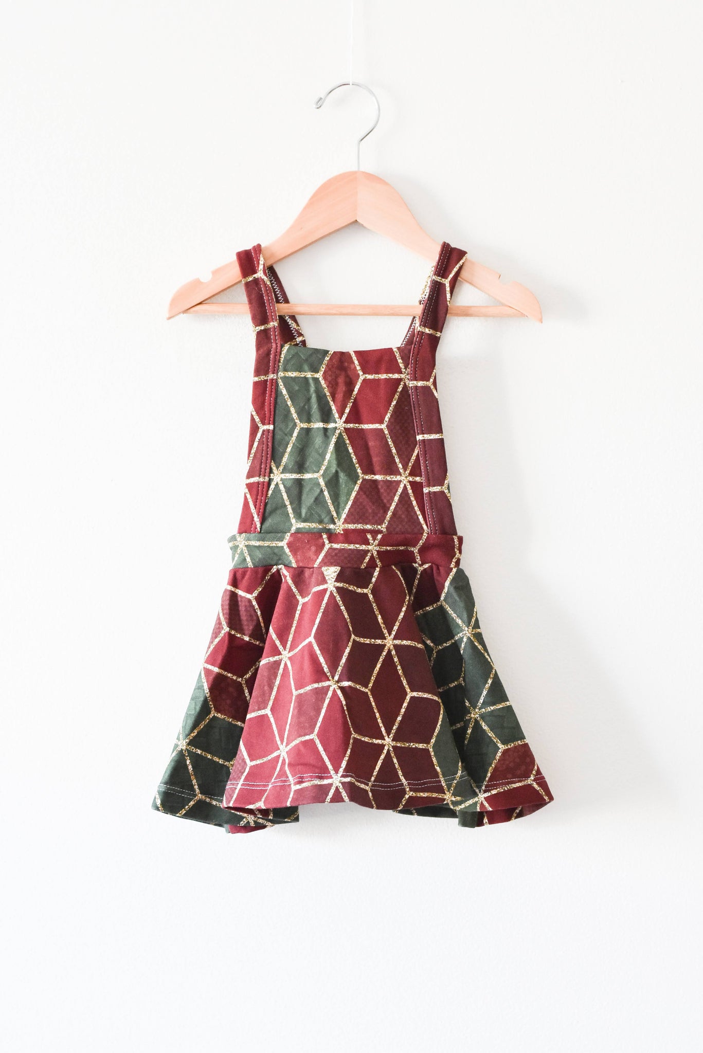 Handmade Pinafore Dress • 12-18 months