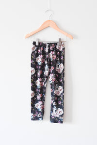 Little and Lively Watercolour Floral Leggings • 6 years