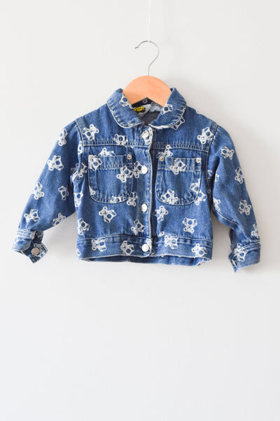 Vintage Teddy's Choice Denim Jacket • 18 months