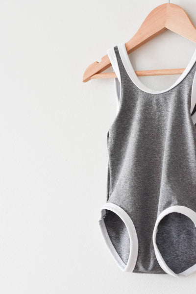 NEW Haven Kids Grey Swimsuit *Rescues* • 12-18 months