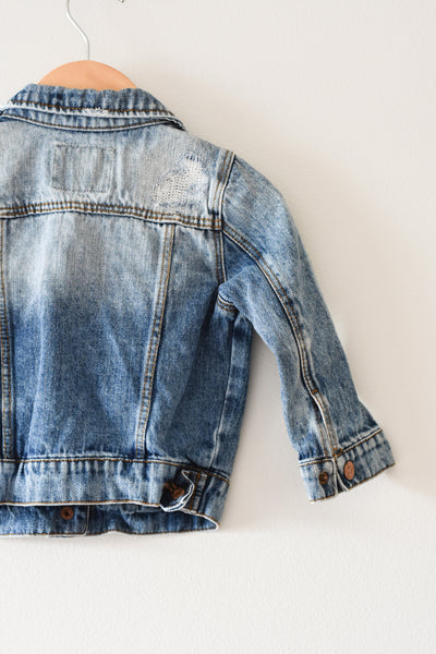 Zara Denim Jacket • 12-18 months