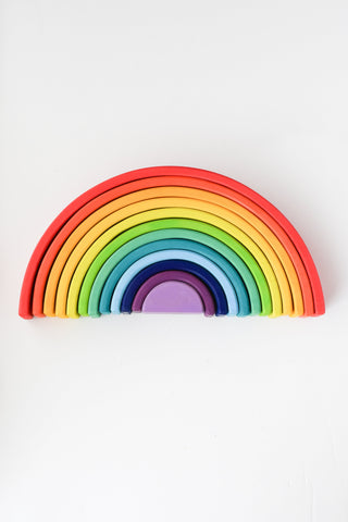 NEW Kinderfeets Wooden Arches • Large • Rainbow