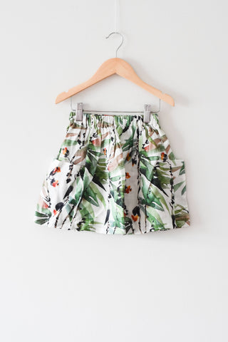 NEW Haven Kids Patterned Linen Skirt *Rescues* • 1-2 years