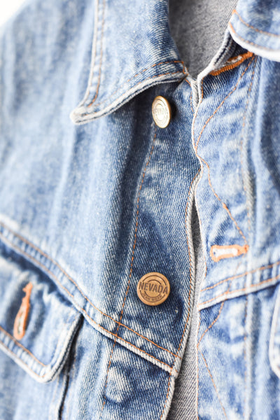 Vintage Nevada Denim Vest • 8-10 years