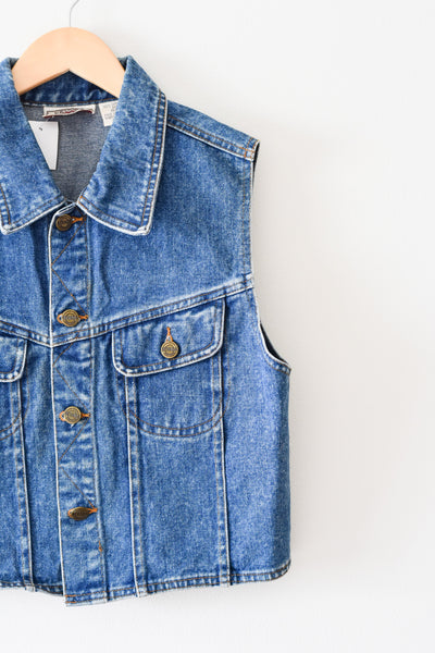 Vintage Nevada Denim Vest • 8-10 years