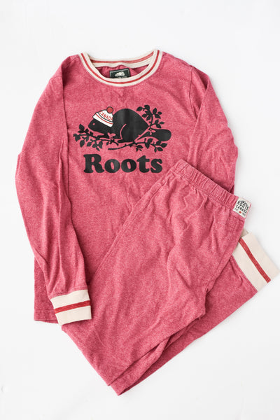 Roots Pyjama Set • 9-10 years