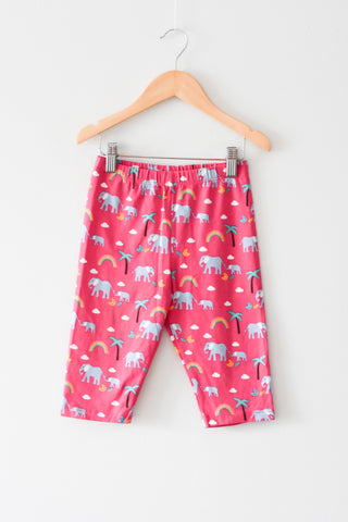 Frugi Pink Elephant Shorts • 7-8 years