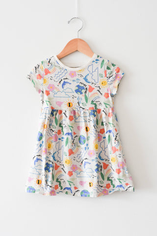Old Navy Mother Nature Dress • 3 years