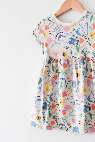 Old Navy Mother Nature Dress • 3 years