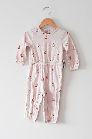 NEW Old Navy Candy Cane Romper • 12-18 months