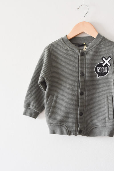 Lucky Number 7 NO! Cardigan • 2-3 years