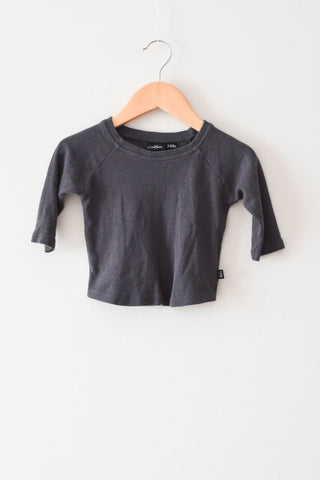 VonBon Ribbed Long Sleeve Shirt • 3-6 months