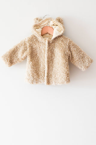 Babe and Tess Fuzzy Bear Jacket • 9 months