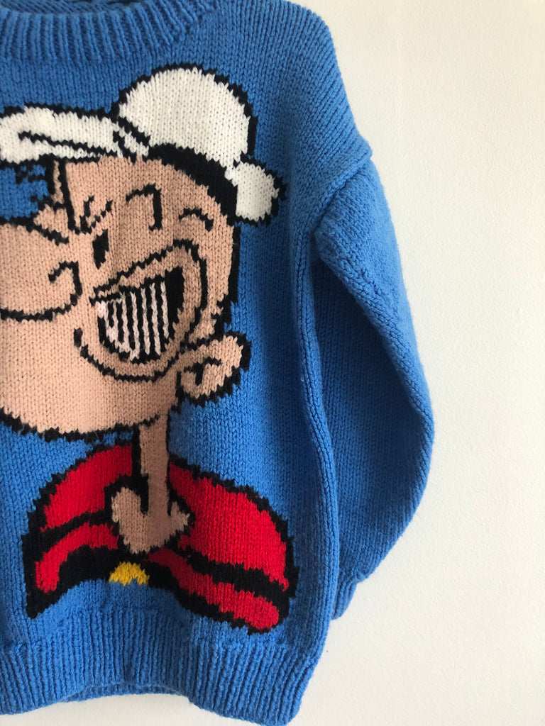 Hand Knit Popeye Sweater • 6-10 years – Hip Hip Hooray Kids